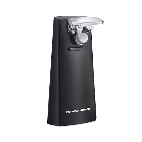 Hamilton Beach Black Electric Can Opener Magnetic Lid Holder 76702 - main